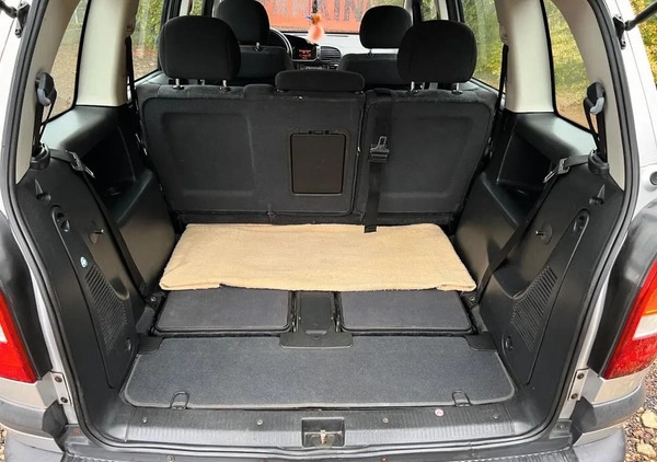 Opel Zafira cena 6250 przebieg: 313100, rok produkcji 2001 z Częstochowa małe 137